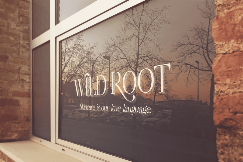 Wild Root Small Window Logo Mockup