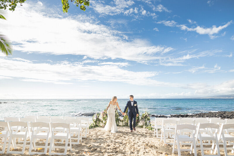 Big Island Wedding venue Package - Fairmont Orchid ocean front