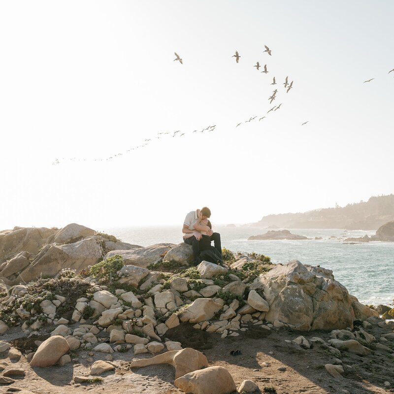Sunset at the Pismo Beach cliffs