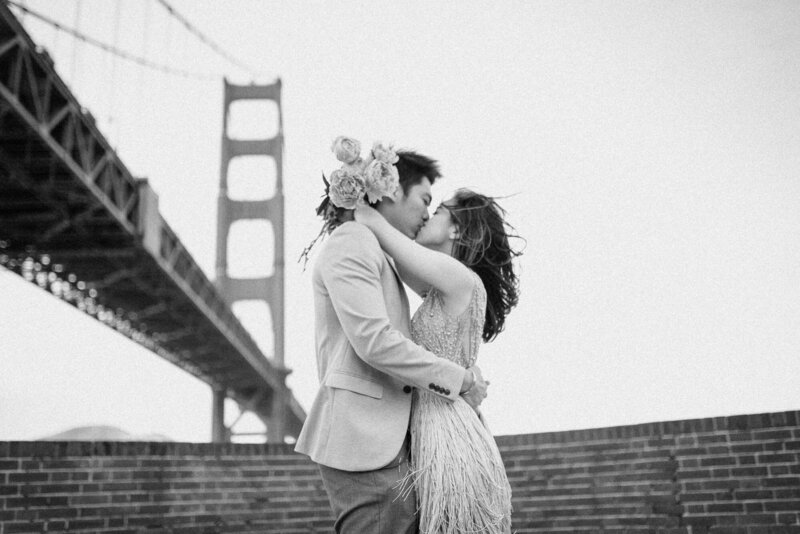 BEST LOCATIONS TO VIEW GOLDEN GATE BRIDGE IN SAN FRANCISCO FOR YOUR ENGAGEMENT PHOTOSHOOT