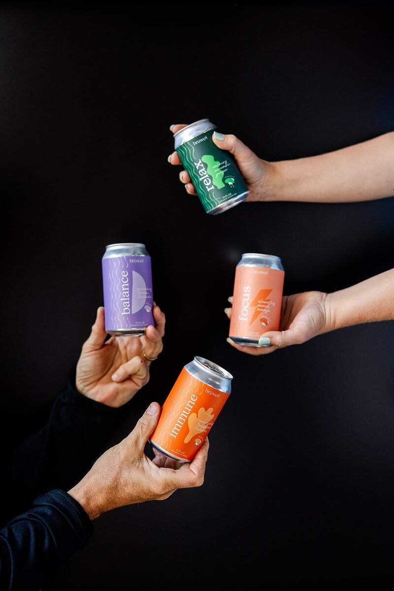 Brühaven Minneapolis Brewery brüwell adaptogen craft beverages non-alcoholic drinks