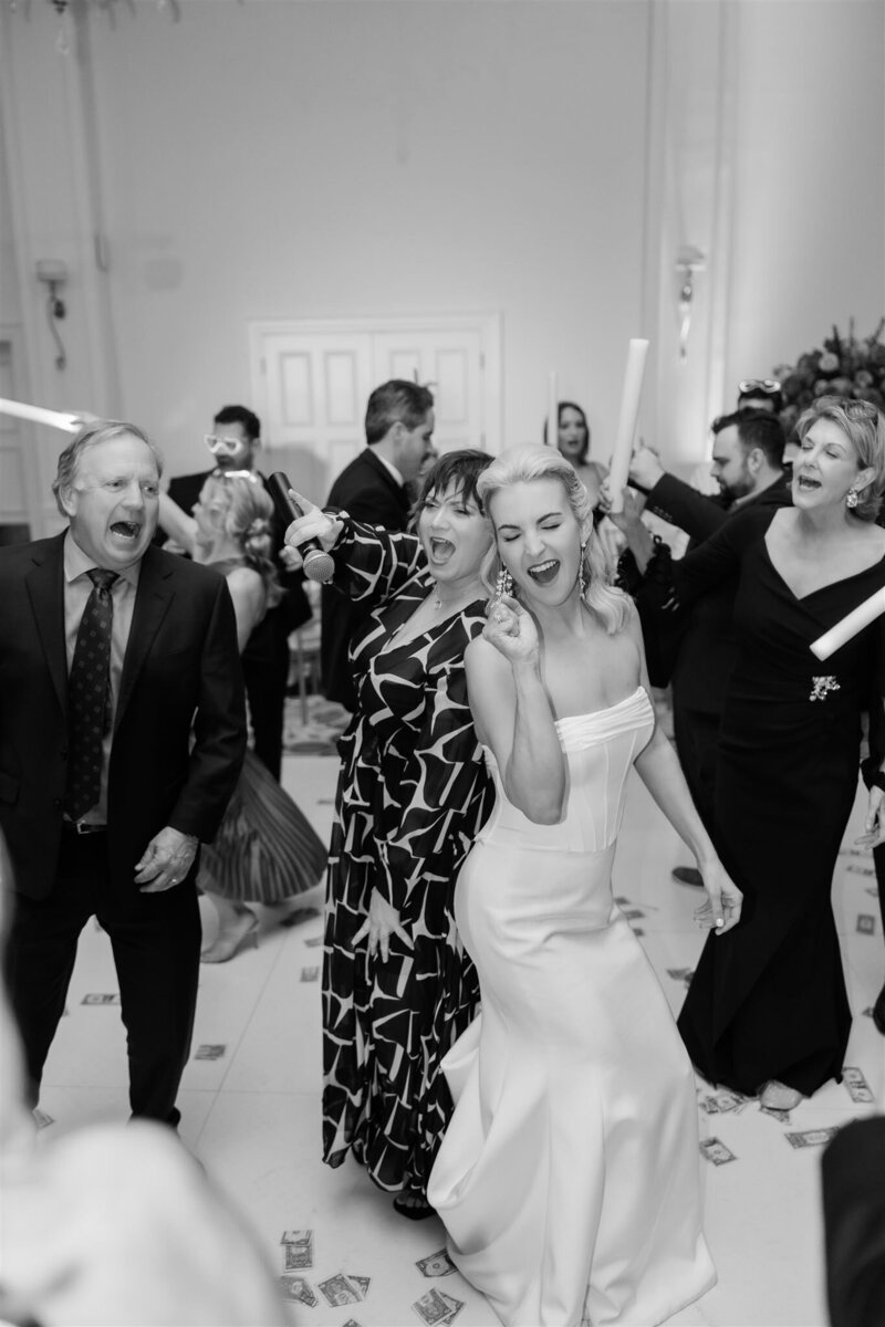 Wedding reception at the country club of Orlando by orlando wedding photographer 