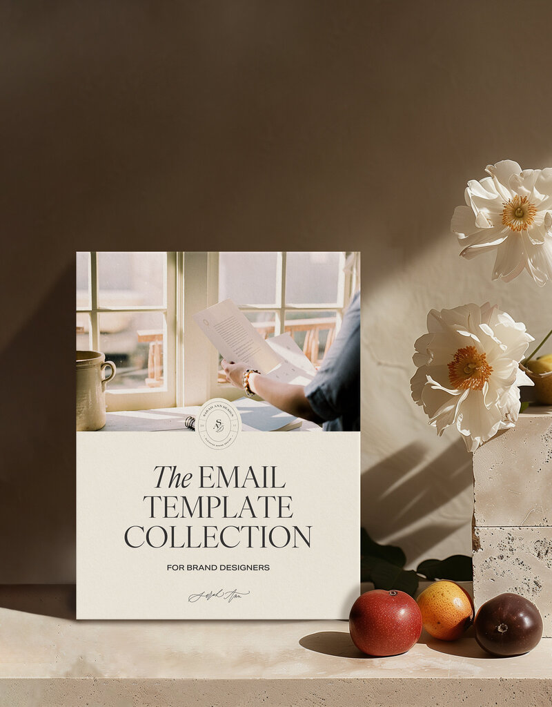 The Email Template Collection - Paper Mockup - Still Life - Vertical