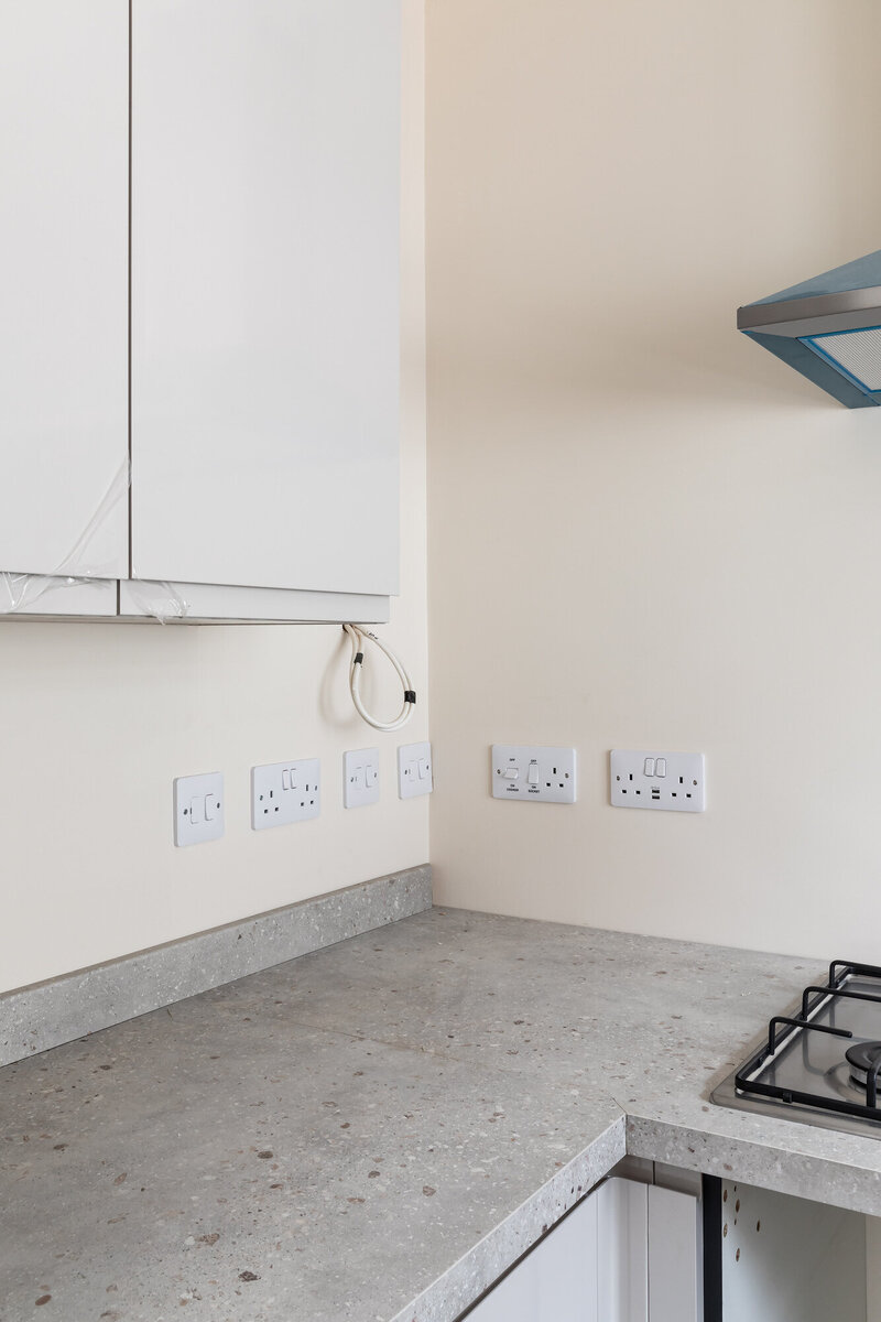 Electrical Outlets on solid wall