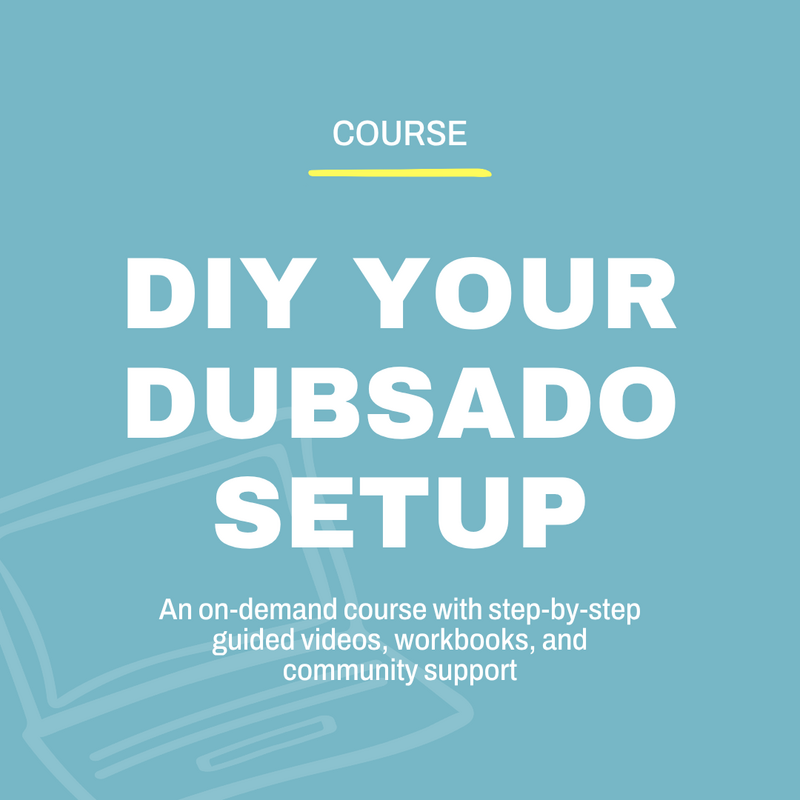 An on-demand course with step-by-step guided videos, workbooks, and community support.
