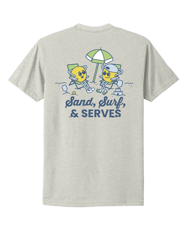 tan pickleball tshirt