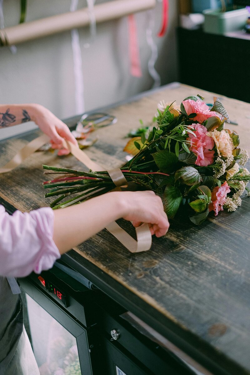 Patina Web Design Co. Client Work In Bloom Floral Co.