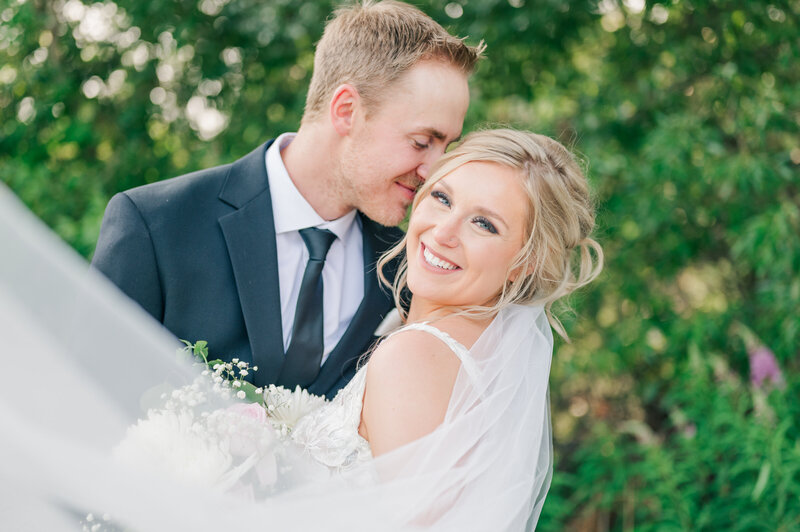 Summer Wedding in Lacombe, Alberta