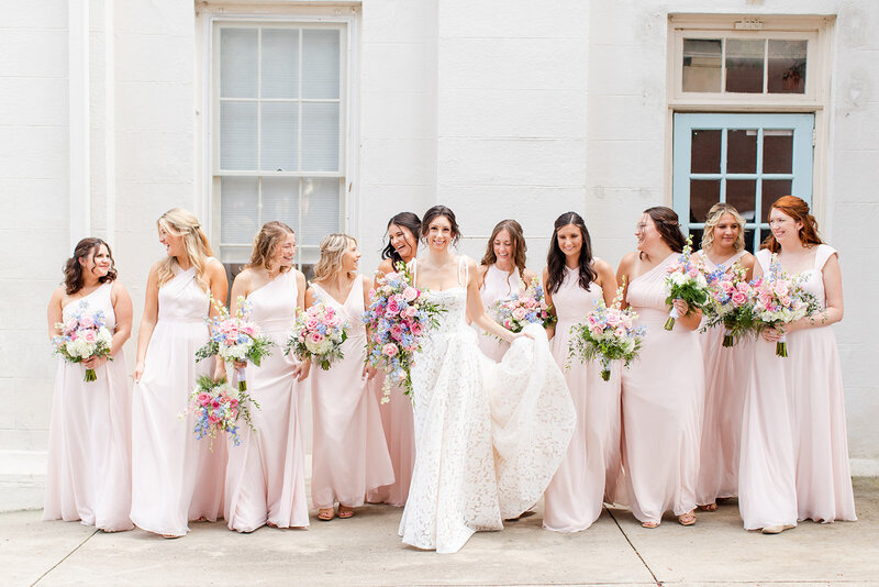 Vintage Church & Cannon Room Downtown Raleigh NC Wedding_Katelyn Shelley Photography (47)