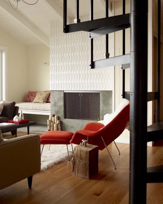residential design portfolio arch cape 3 remodel fireplace with heath tile 1