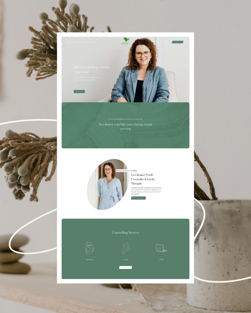 Escaping Ordinary Website Design Counselling Psychologist Social Media Management