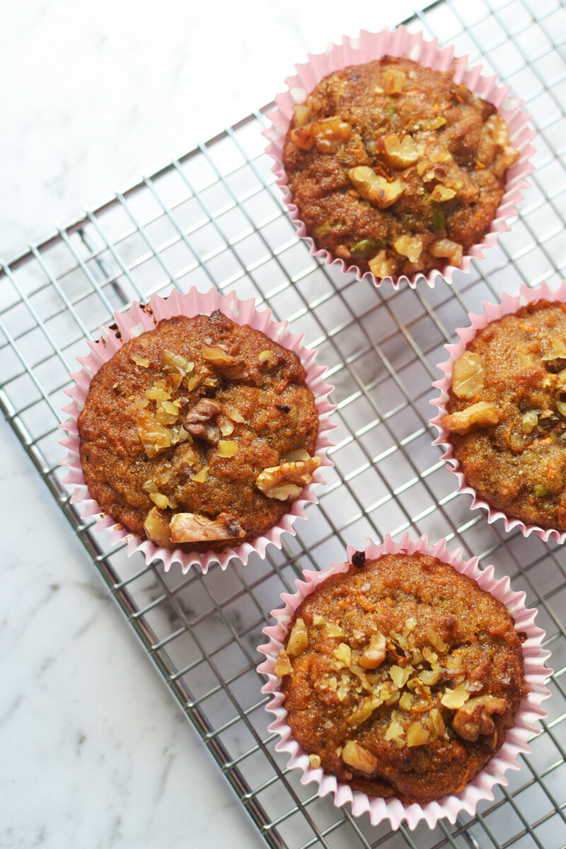 Gluten-free Paleo Carrot Cake Muffin Tara Tan Fit Foodie Mommy