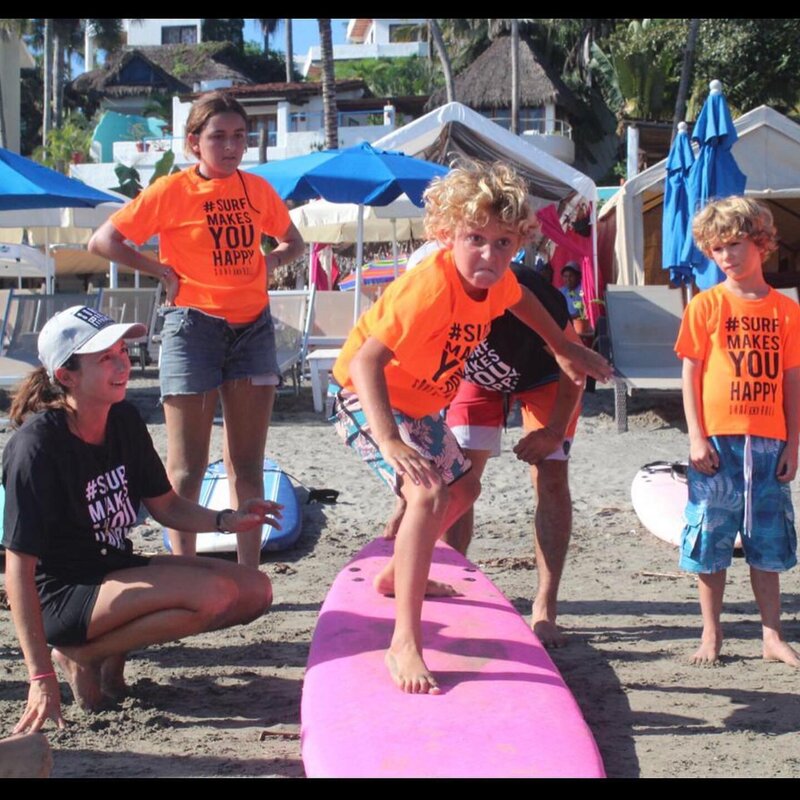 Surf and Roll offers surf camps for kids over the Summer