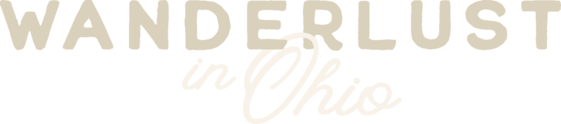 Wanderlust in Ohio secondary logo.
