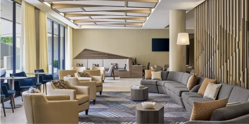 Delta Marriot Ashland Ky lobby