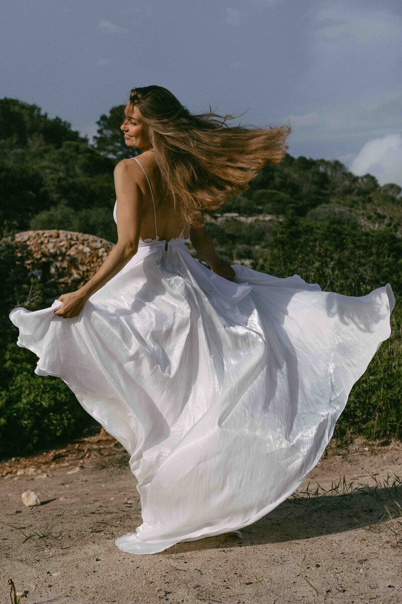 Destination love story captured above Barcelona, perfect for adventurous couples and elopements