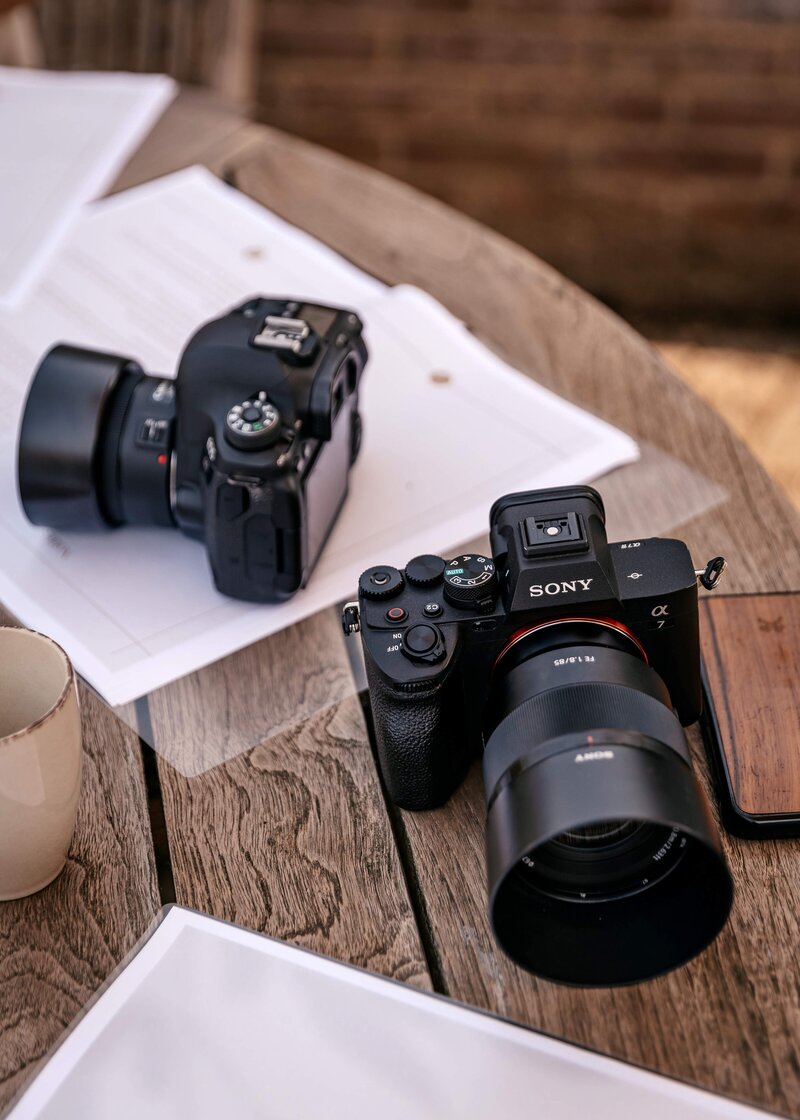 Foto tijdens fotocursus