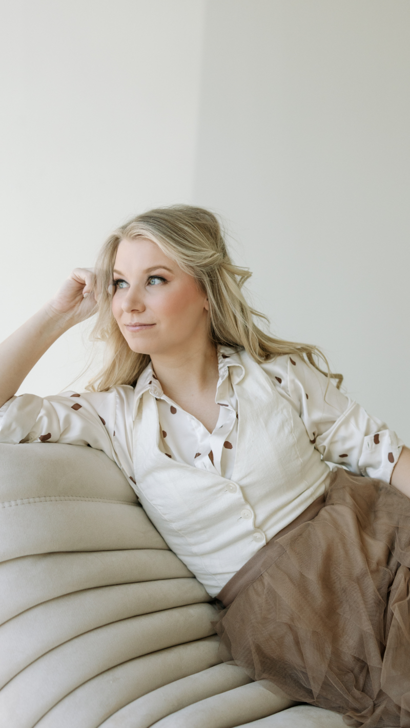 Headshot of Maddie Peschong, brand photographer and educator