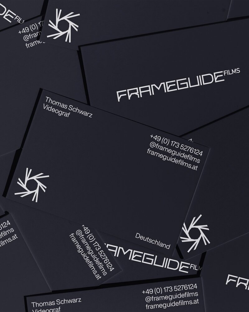 Frameguide Films, Videography, Technology Design, Print Design
