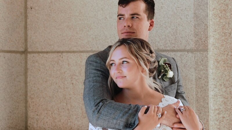 Romantic Wedding Ceremony at Las Vegas NV  LDS Temple