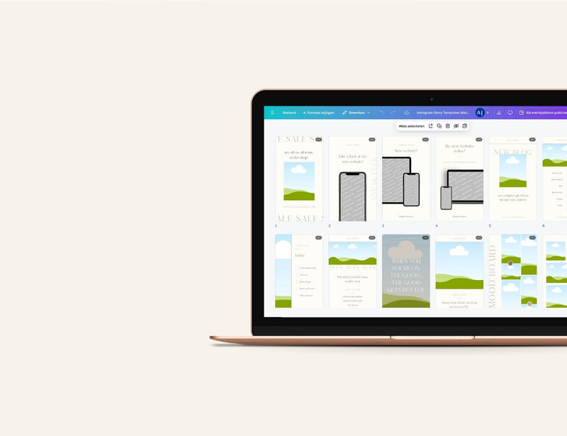 Minimal Instagram templates Wahiba Wonders 14