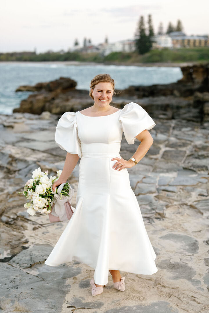 Bridal portrait in Yamba,  New South Wales