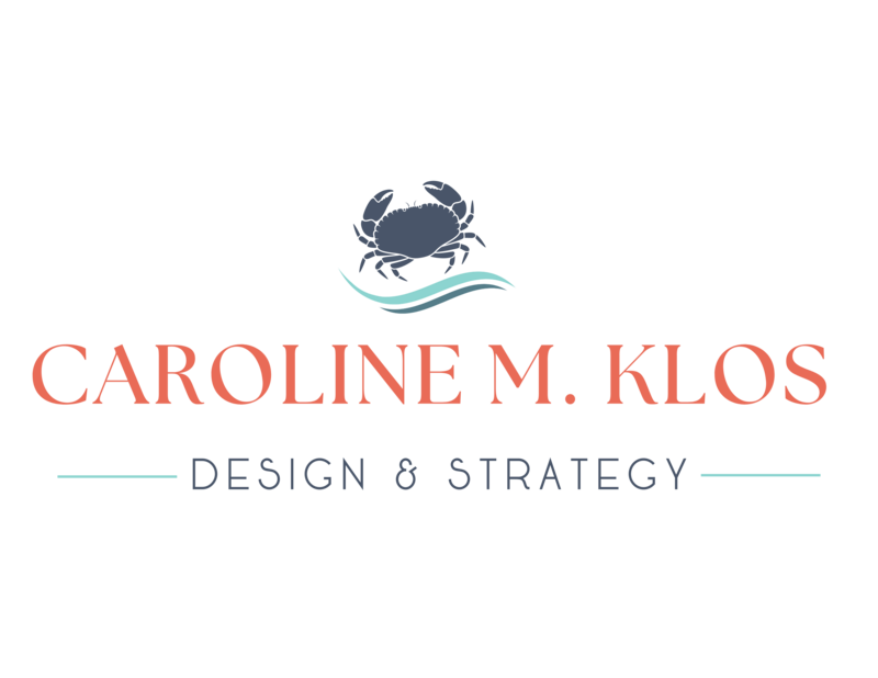 Logo for Caroline M. Klos Design and Strategy