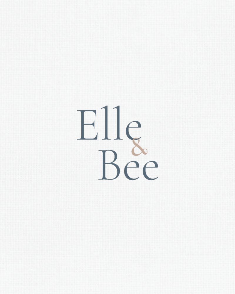 elle bee logo mockup the brand influence portolio
