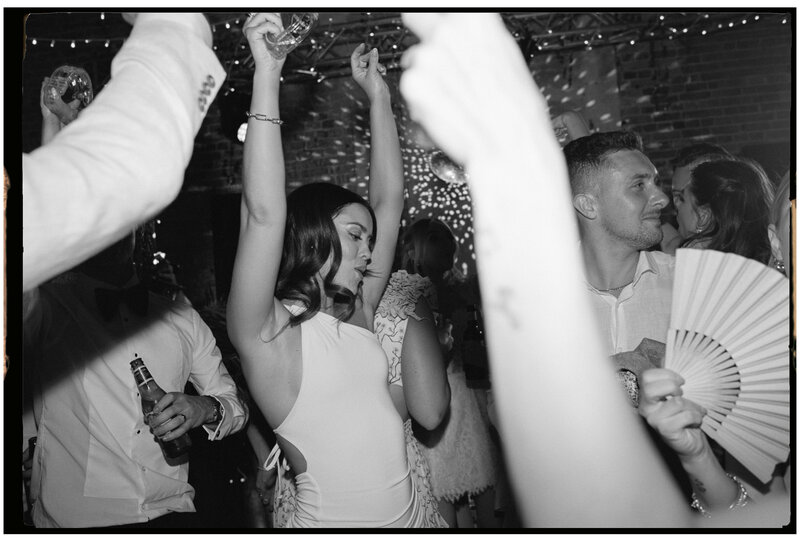 Documentary-style image capturing natural wedding emotions in London