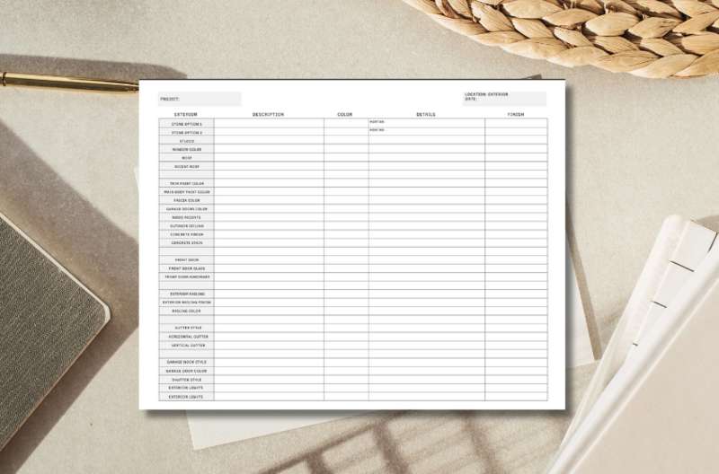 organizer for home design