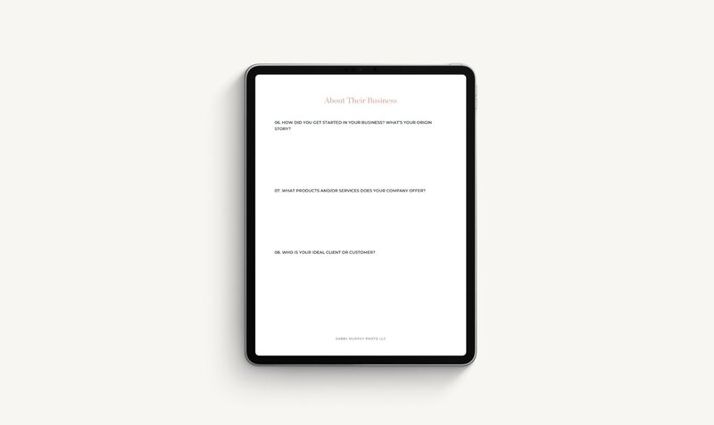 Brand Shoot Planning Questionnaire for Photographers by Abby Murphy Photo-5