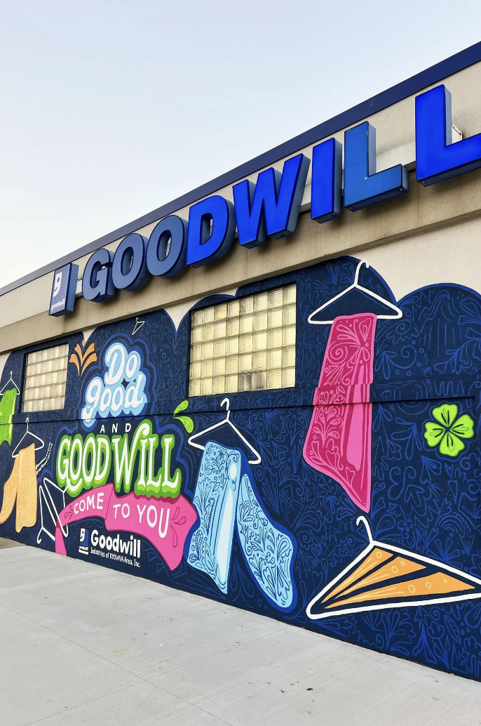 Goodwill mural
