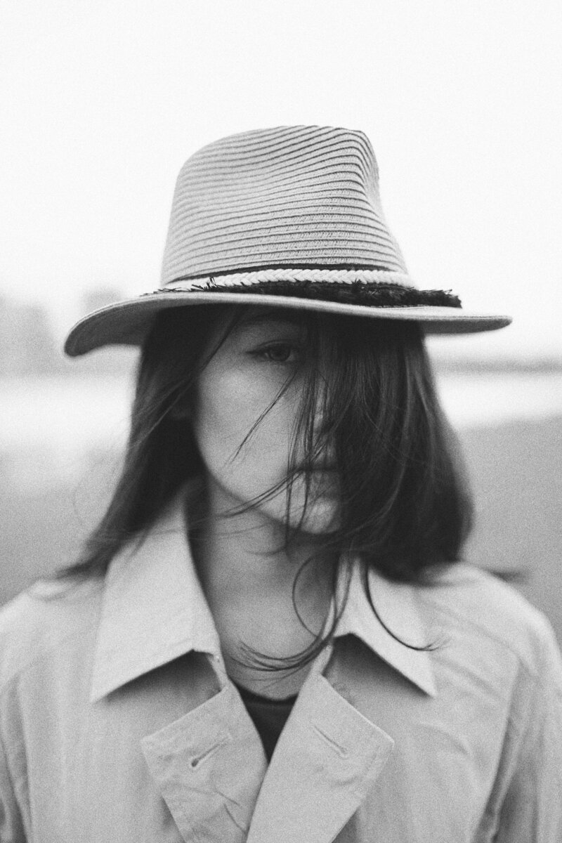 cool black and white beauty