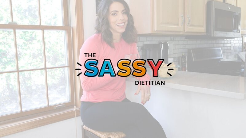 Logo Design for the Sassy Dietitian designed by Rachel of Reach Creative