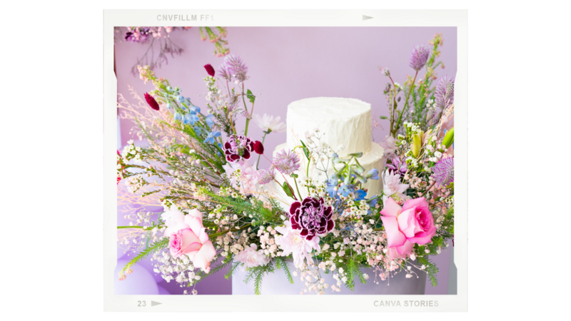 cake&flowers