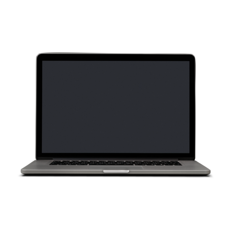 Laptop photo frame