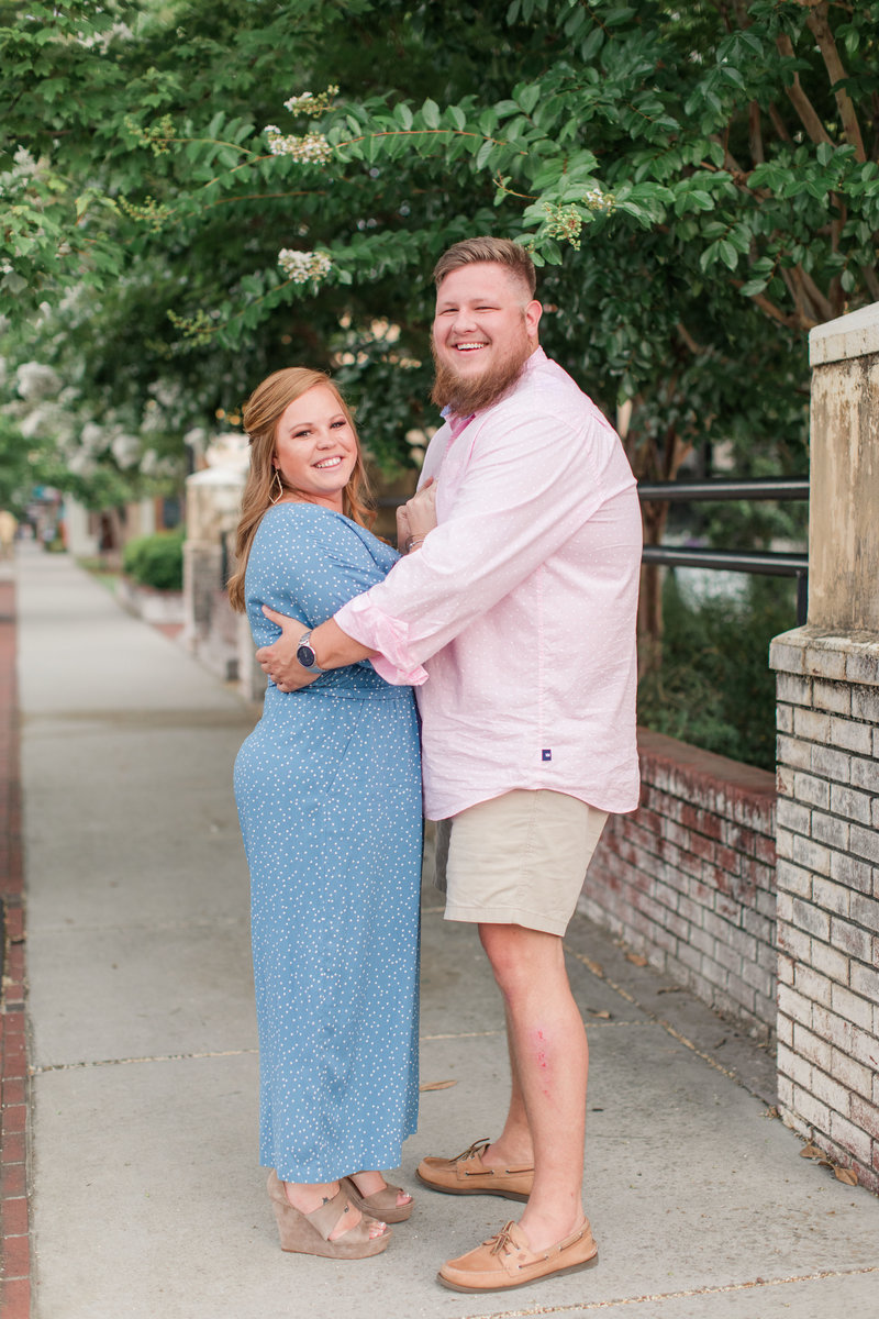 Jennifer B Photography-Downtown Southern Pines and Pinehurst Arboretum Engagement-Matthew & Amanda-2019-0039