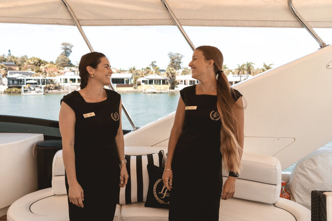 how to become a yacht stewardess australia