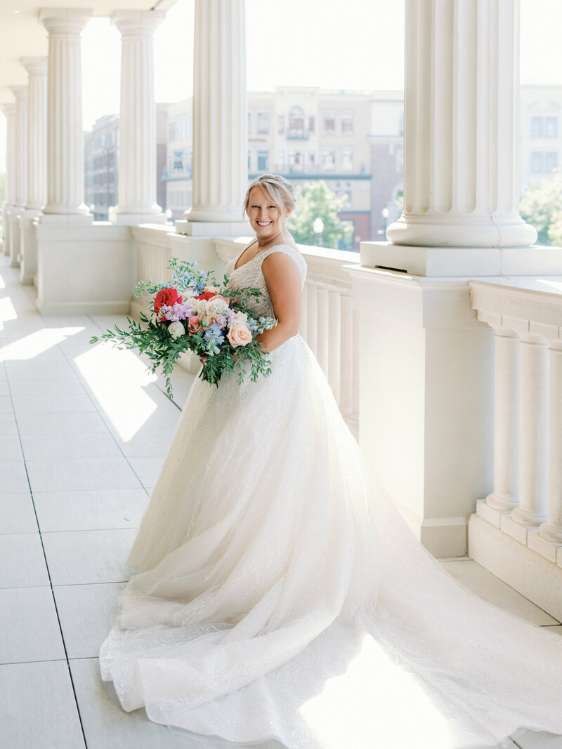 Indiana_Michigan_Wedding Planner_Carmel Indiana_Hotel Carmichael_Editorial_Bridal Fashion_The Bride_Wedding Dress