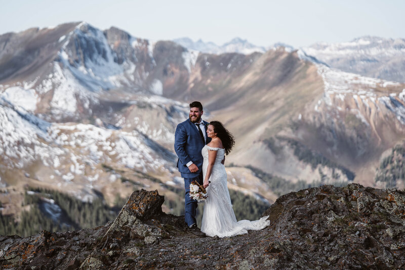 mountaintop wedding