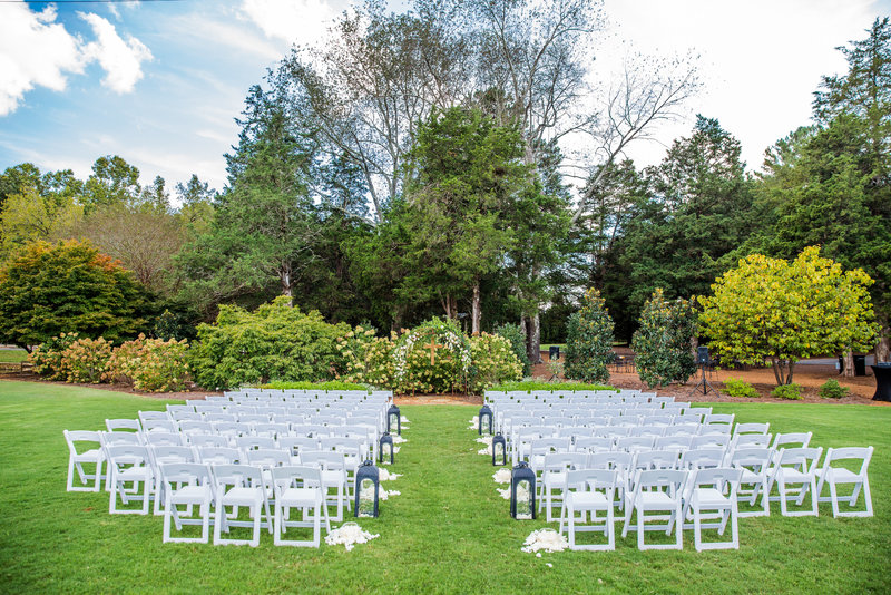 The Meadow at Lake Lonnie, another popular wedding venue at Huntsville Botanical Gardens