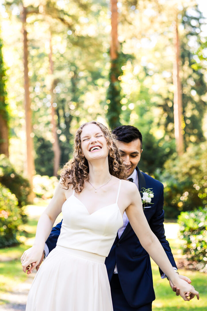 Schwarzweißfoto von Hochzeitsfotograf Bielefeld