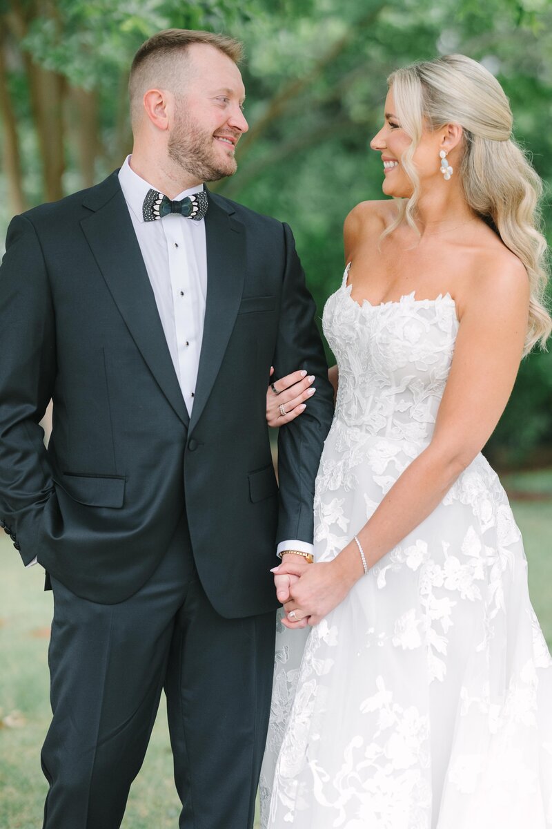 South Carolina photographer | Wedding ceremony  bride and groom holding hands