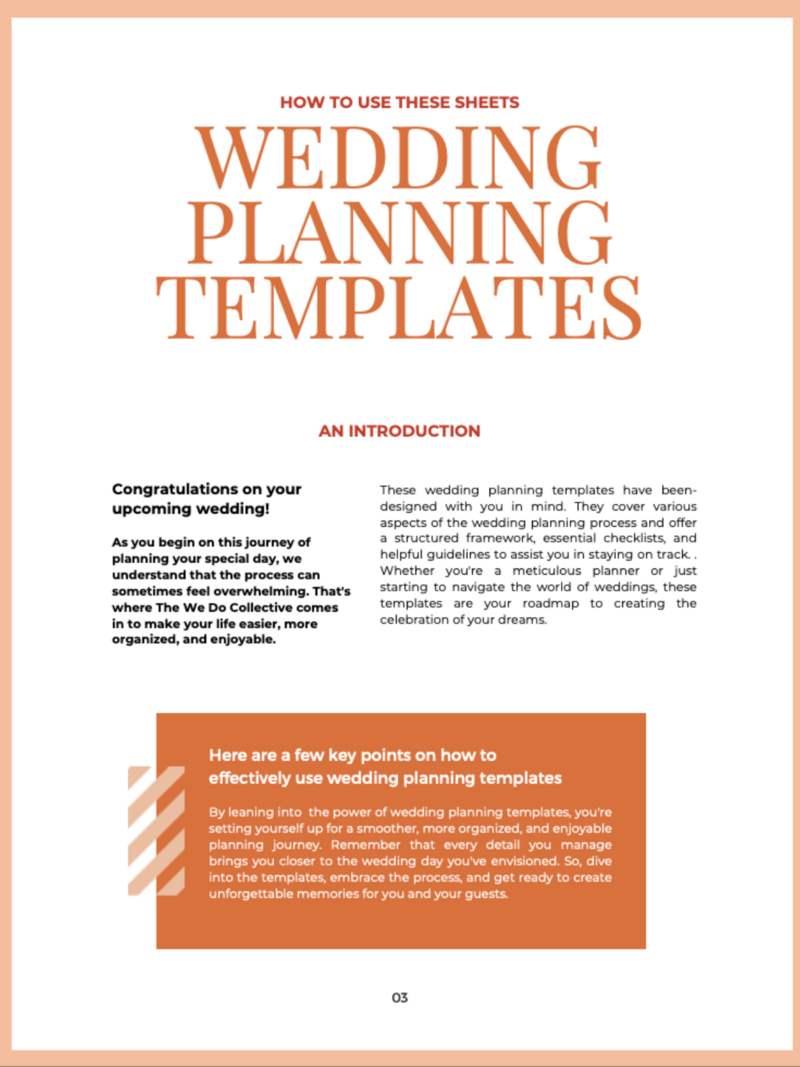 Vendor Options Instructions Introduction Page