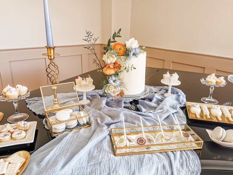 Wedding dessert table, Storeybook Cakes East Midlands