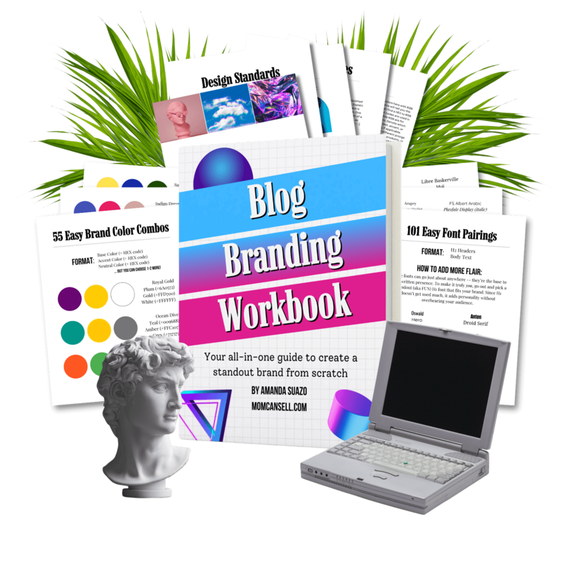 Blog Branding Workbook with bonuses.