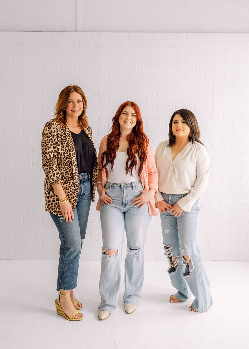10-Fringe Hair Studio Team Portrait - San Antonio Branding Photography by Brittany Daniels
