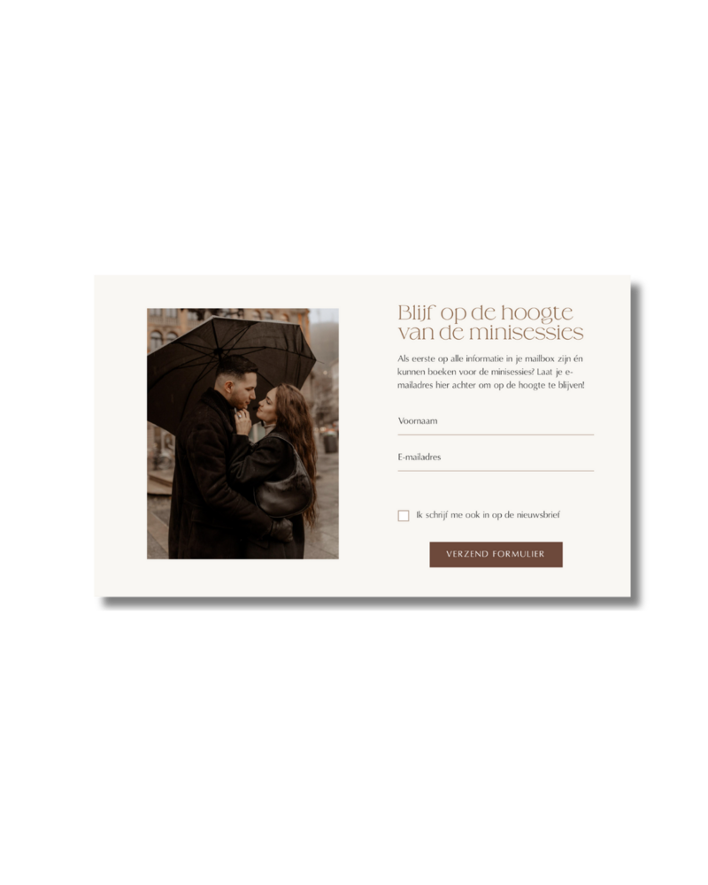 Opt-in formulieren Wild Willow 3