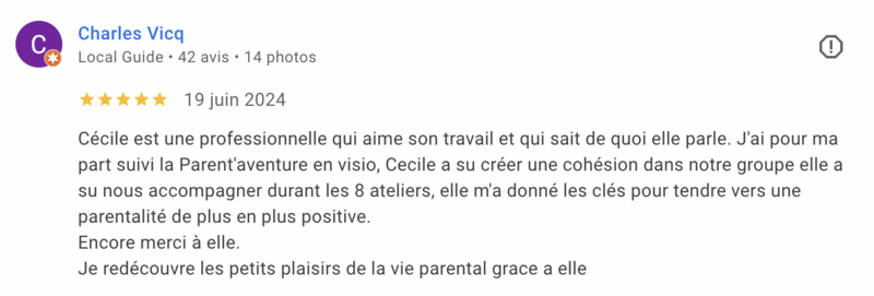 Témoignage d'un papa sur sa participation à la Parent'aventure