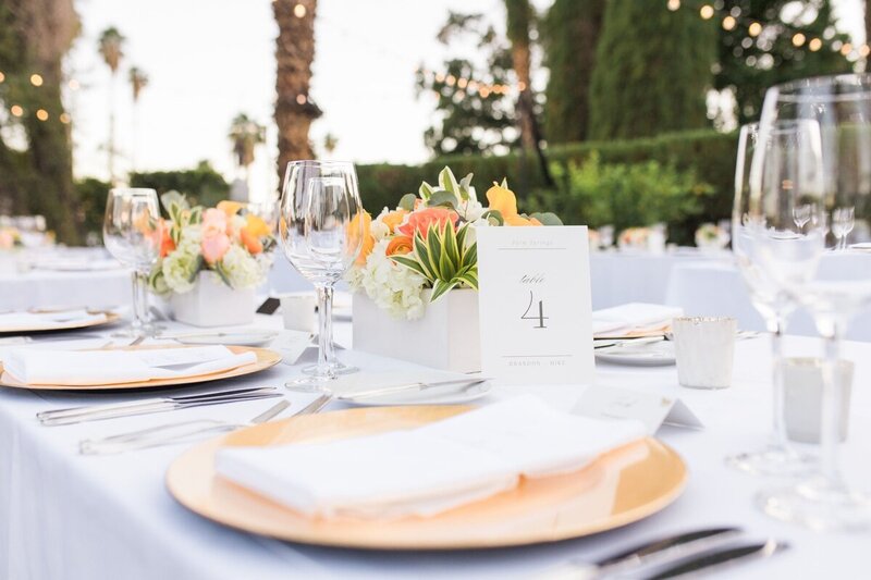 Mike and Brandon's wedding at Ingleside Inn in Palm Springs photographed by photographer Ashley LaPrade.